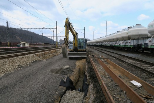 ŽST Beroun – drenáže