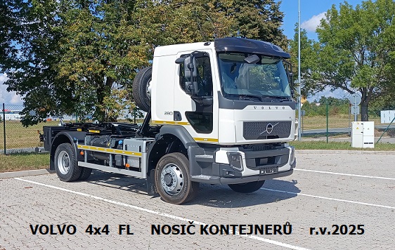 Volvo FL 4×4 s kontejnerem